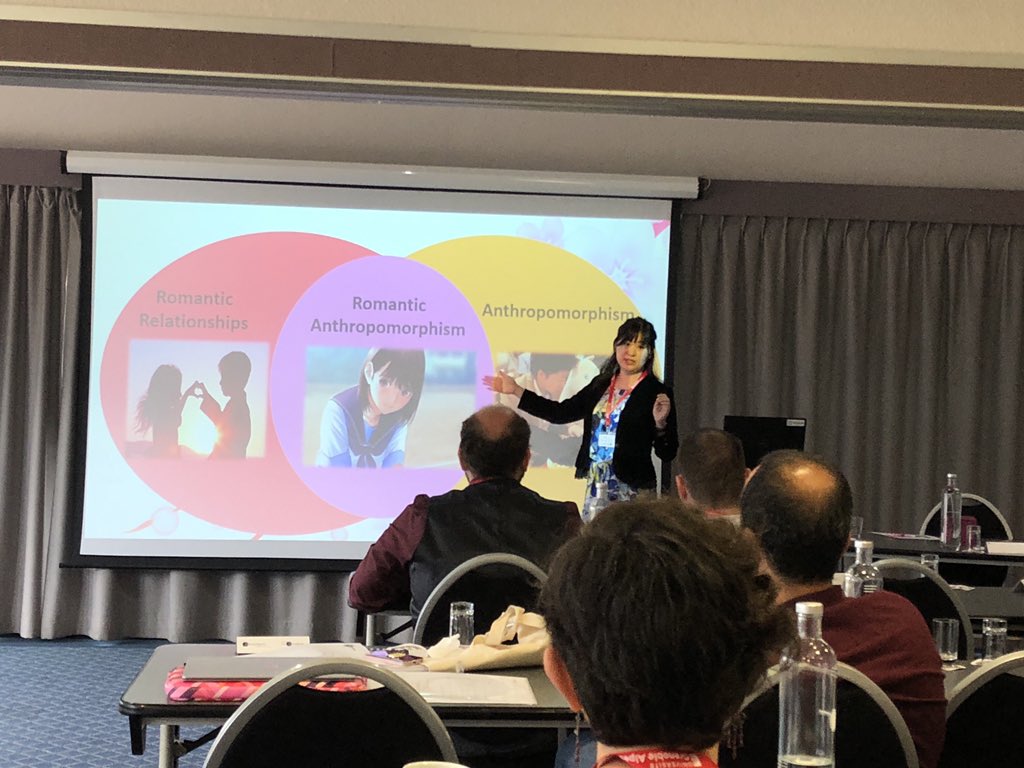 RelationScience's tweet photo. Mayu Koike (with @SarahCEStanton): Romantic video games are experiencing tremendous growth, with over 50 million players worldwide. #TechAndRelationships https://t.co/L9reqLQc0r