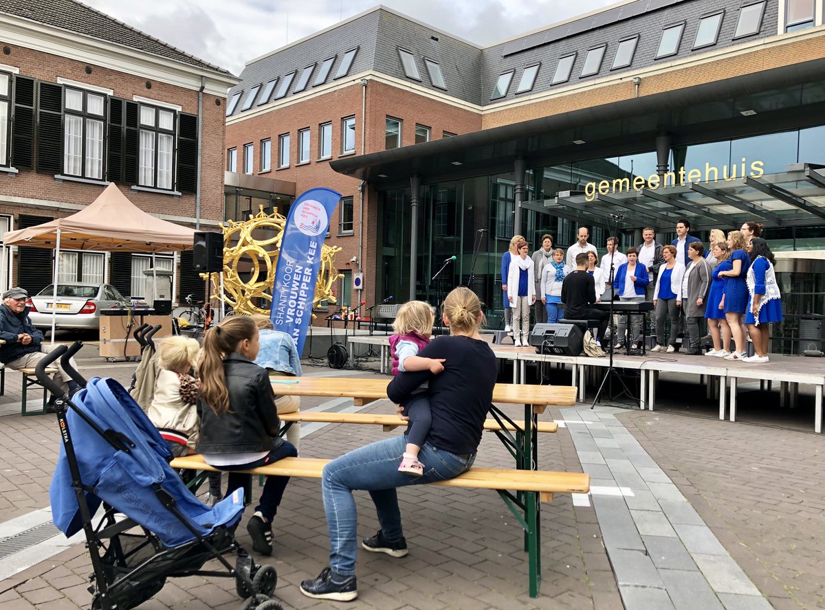 We zijn begonnen 🎼 Tot straks bij Korendag 2019 in Barneveld Centrum!