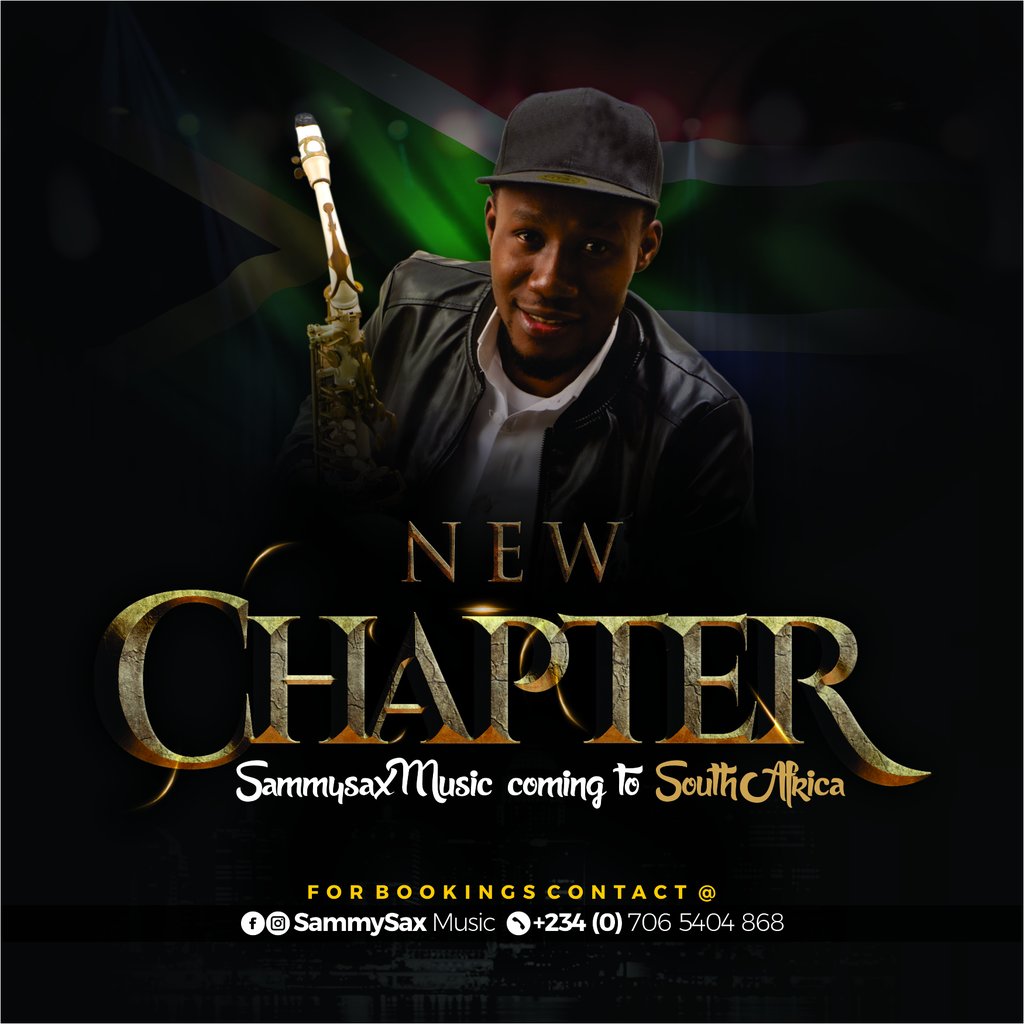 SammySaxMusic's tweet photo. Warm up SOUTH AFRICA 💃💃
SammySax Music is coming to your city near you
For Bookings ☎ +234 (0)7065404868 https://t.co/GsXjUti4LM