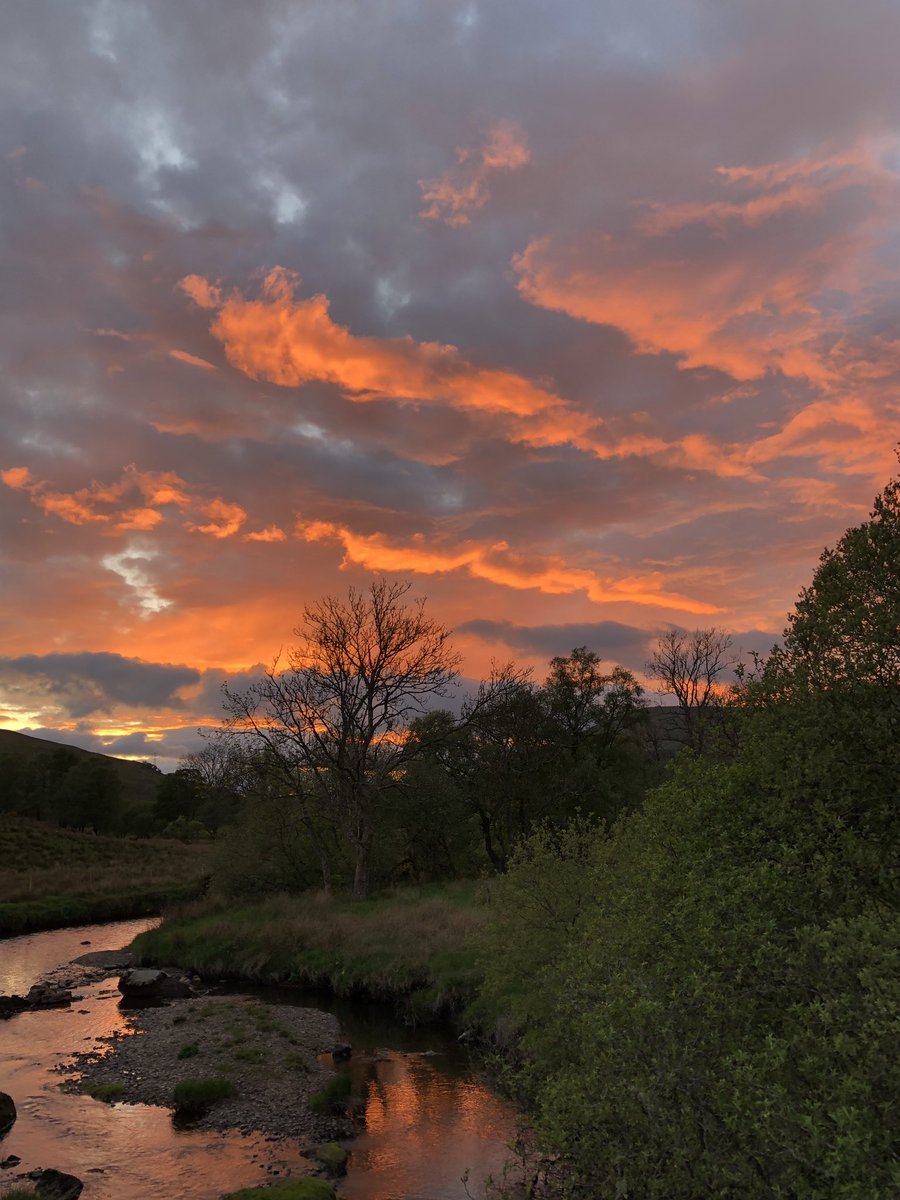 #ballsphotos. Glen Fruin near Helensburgh Scotland Monday 20th May 21.30hrs