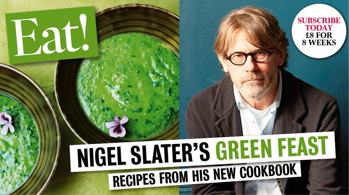 TimesMagazine's tweet image. Light, seasonal veggie meals from the food writer’s new cookbook 
thetimes.co.uk/edition/the-ti… @NigelSlater #greenfeast #springcooking