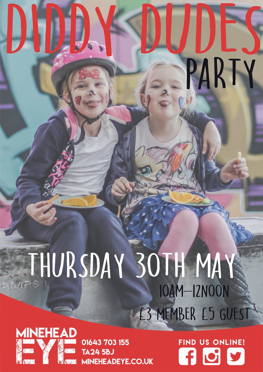 Have you got any Under's Skaters at home? This half time we're hosting a Diddy Dudes party, just £3 for members and £5 for guests!