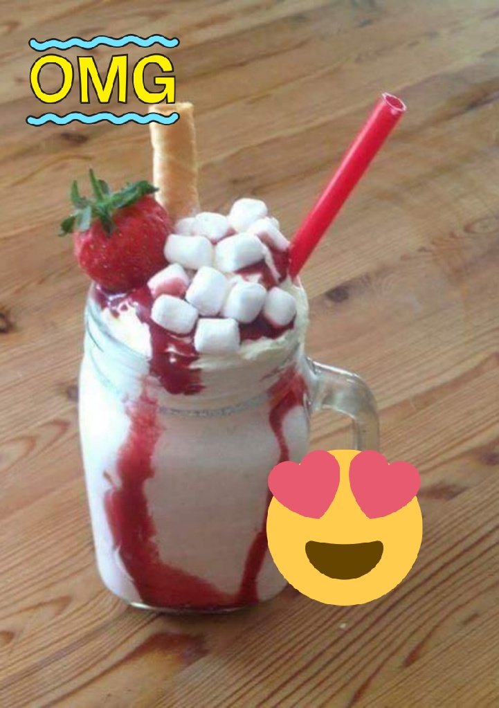 The mason jar milkshake is back!! We are at #cowbridgefdf in the Old Hall Gardens.  Cruchie, Lemon and Rhubarb &amp; Ginger ice creams joining the old favourites. Come and try some 😀