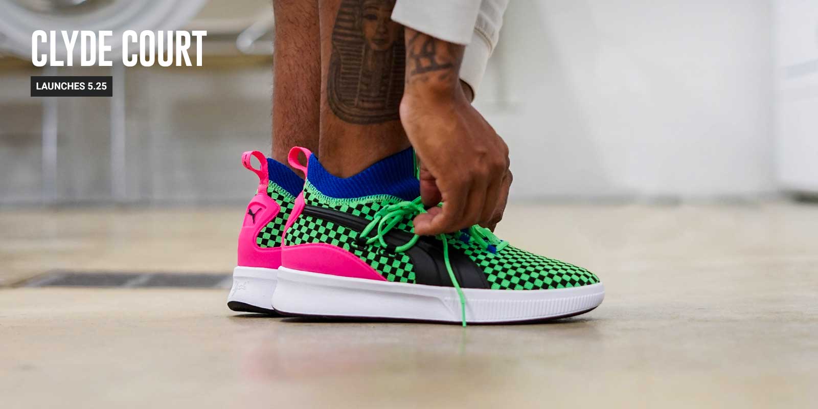 puma clyde summertime