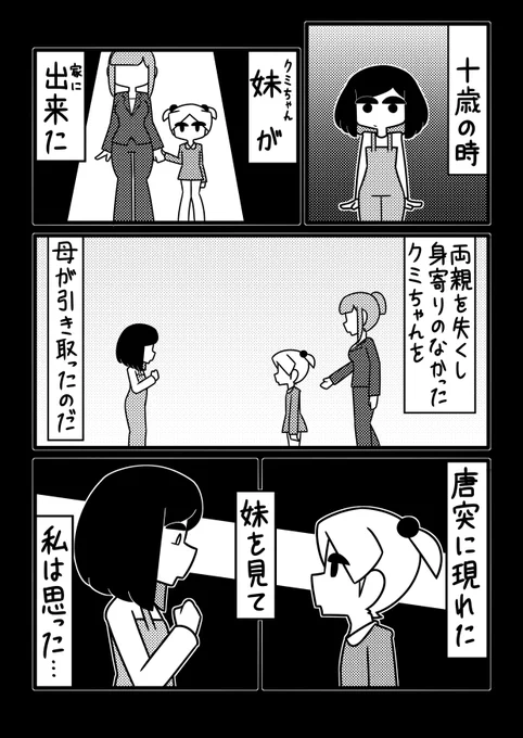 【創作漫画】幸せ!!シスコン天国【02】「クミちゃんは思春期?」#創作漫画 #百合 