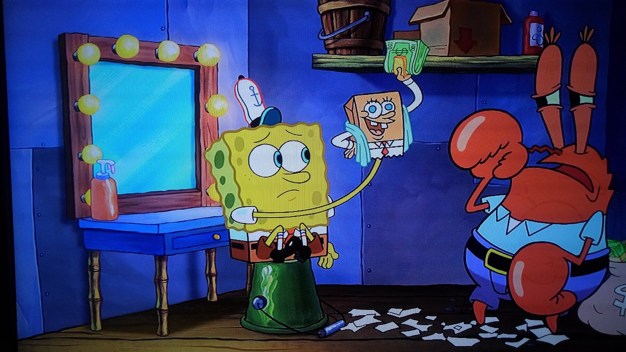 Lain على تويتر スポンジボブ 変顔