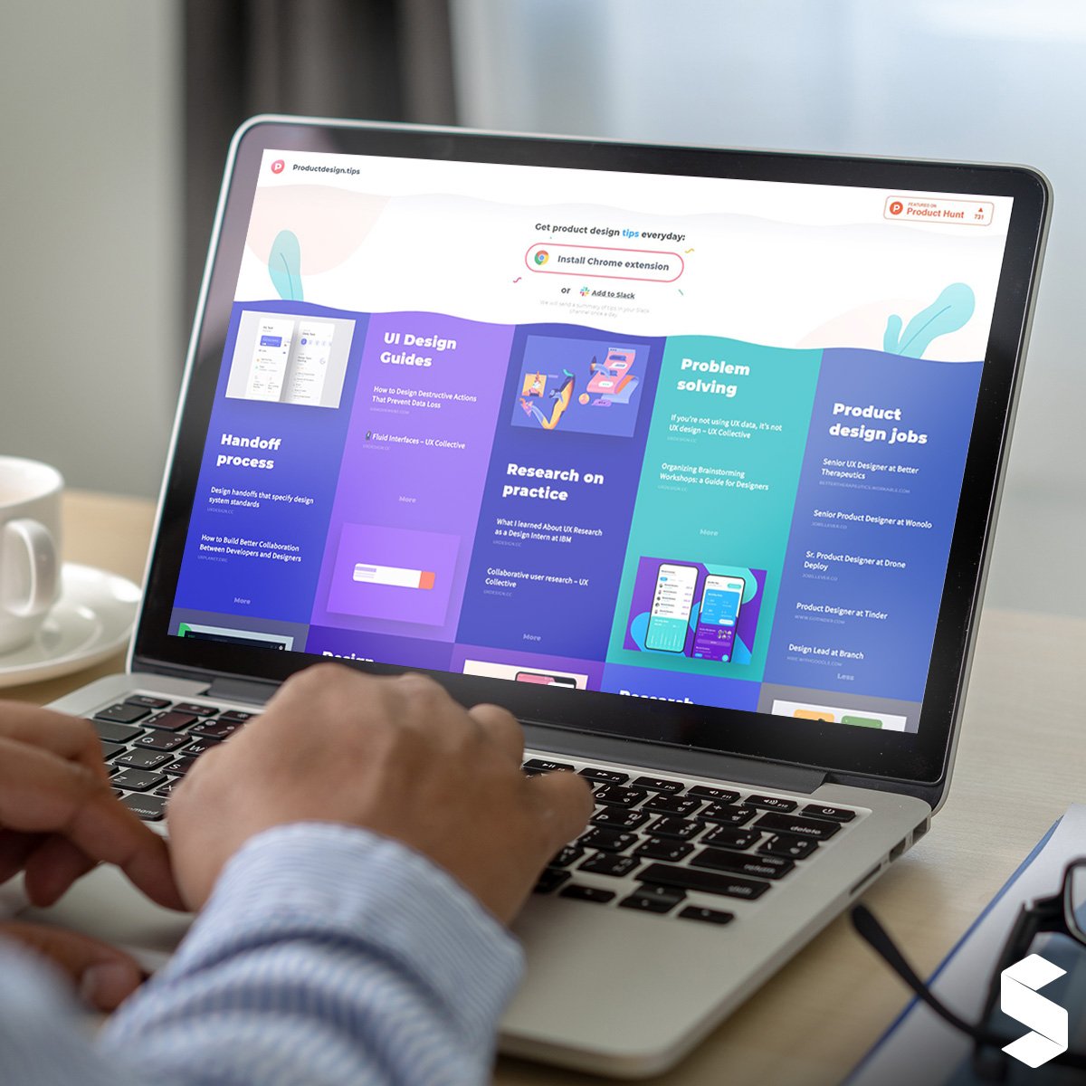 SiuDigital's tweet image. ProductDesign.Tips, Slack kanalınıza ya da Chrome&apos;a ekleyebildiğiniz, size her gün ürün geliştirmenin çeşitli başlıklarında ipuçları gönderen bir uygulama. #SiuDigital #ProductDesignTips #ürüngeliştirme

productdesign.tips