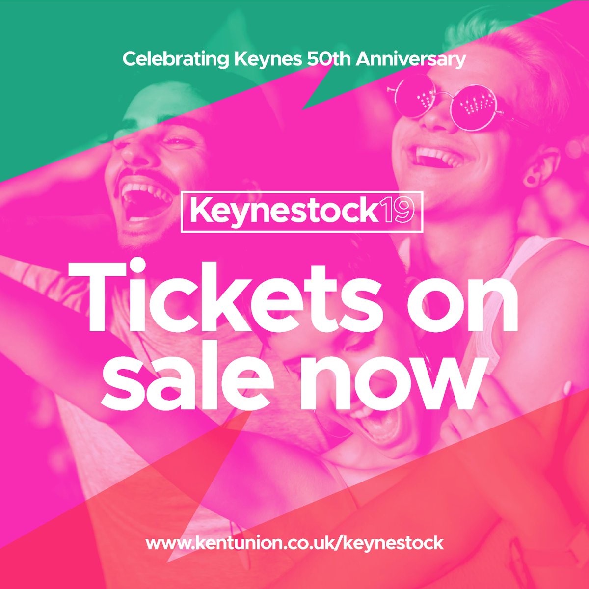KentUnion's tweet image. Keynestock is finally here!
Join us at KBar tonight at 6:30pm for a musical celebration of Keynes College's 50th anniversary, featuring the finest local talent, great food, and all-night fun.
You can grab your tickets in advance online or on the door.
kentunion.co.uk/keynestock