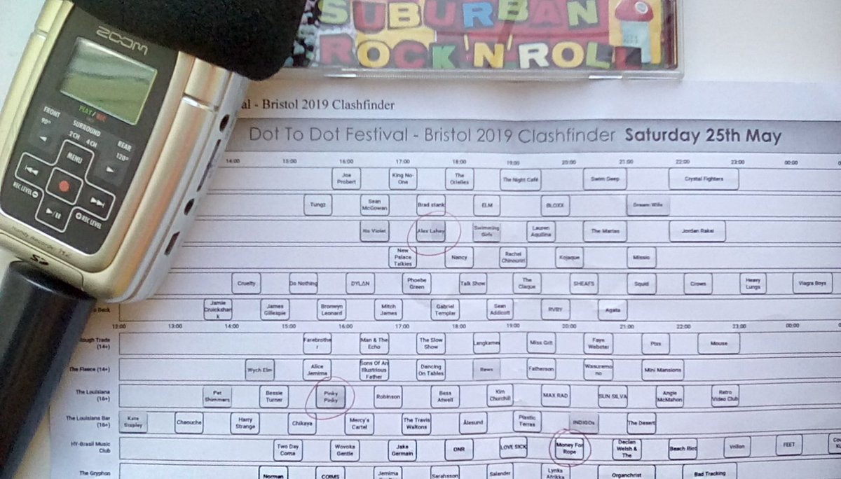 Today's the day!!!
 We'll be out hunting for some sort of #SuburbanRockNRoll music &amp; more across Bristol today, as well as interviews to play on upcoming shows, so hope to catch you around. 
Who's first on your list?!

#dottodot #dottodotbristol #livemusic #runningbetweenvenues