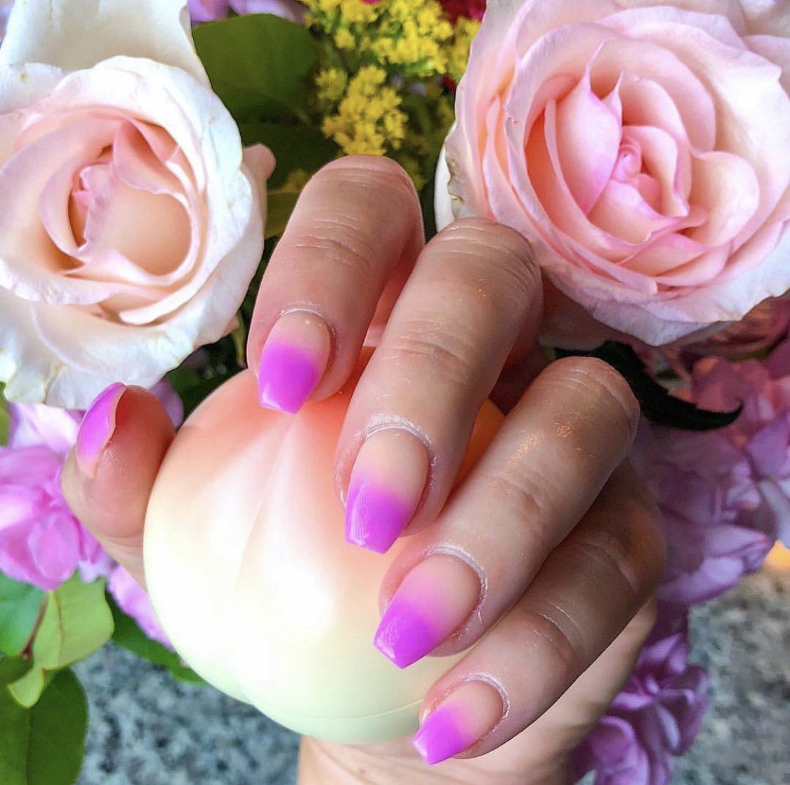 mockingbirdsta's tweet image. #NationalNailPolishDay calls for these peachy-keen claws from #CastleNailSpa. #Repost @diaryofadallasblonde #atMBD #MockingbirdStation #Dallastx