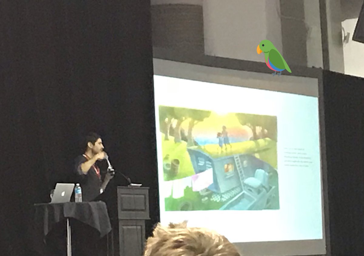 "It's good to feel." Yes, <a href="/mattdelapena/">Matt de la Pena</a>, I had all the feels listening to you read "Love" today at @nylassl2019 &amp; I thank you immensely for that! Oh, &amp; I added a bird so we can always remember! #SSL19