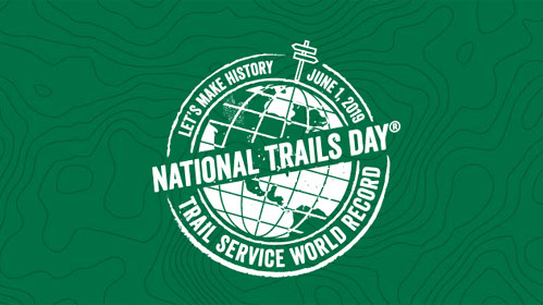 WoodsyAnimation's tweet photo. Hear ye, Trail-gators! It's #NationalTrailsDay! #Trails are a magnificent adventure and gift to all of us.  It's also a great day of service, a chance to pack out any #waste that you find. What an adventure! What a gift! Lend a hand! Take a #hike! https://t.co/ofTRF4bASe