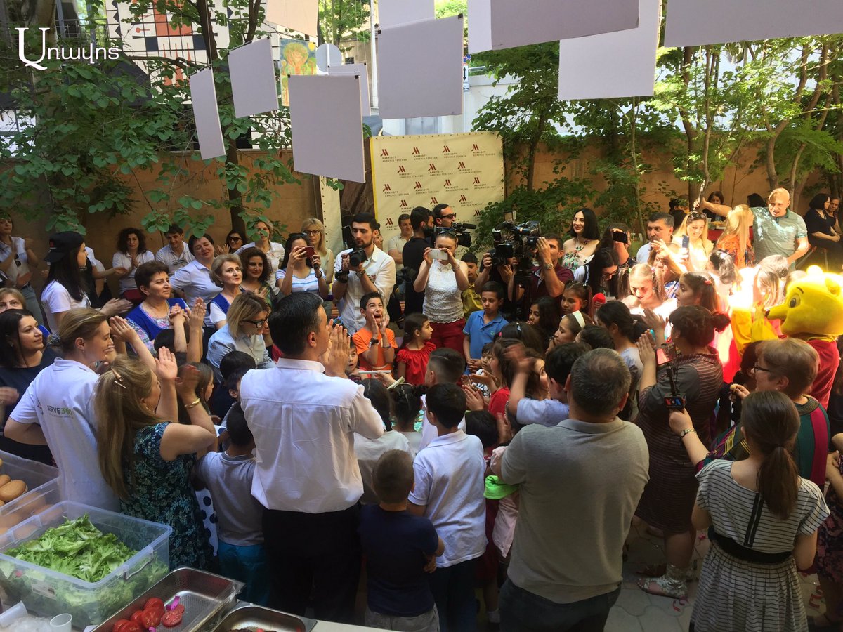 atatoyan's tweet photo. Celebrated the International Children’s Day June 1 at #Orran Benevolent #NGO center. This is a great center provides happiness and always creates happy atmosphere #June1 #ChildrensDay https://t.co/jnNOHCbjdn