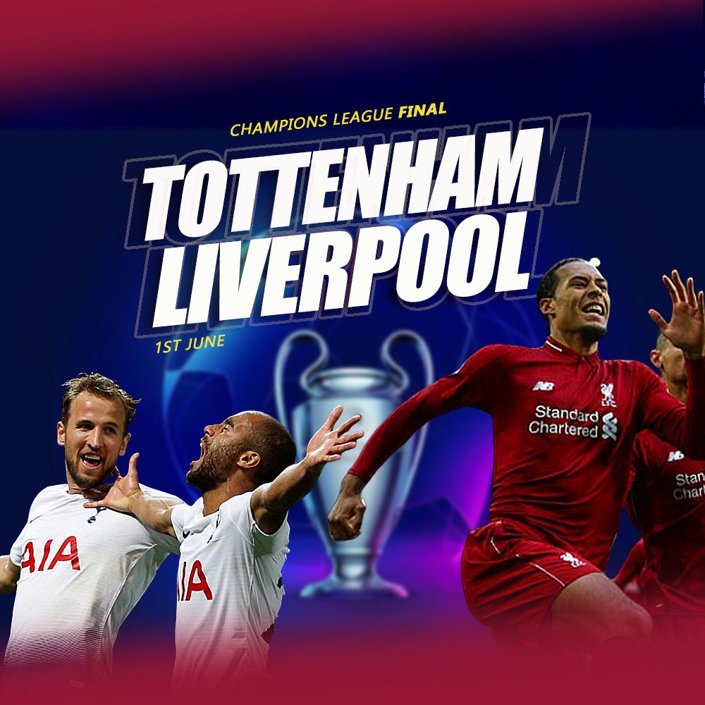 UCL_Final_2019's tweet photo. @LFC Liverpool vs Tottenham Live Stream watch free 👇👇👇

Live stream ➡️https://t.co/Wgo7imNFyf 

Live Link 📱📺https://t.co/Wgo7imNFyf https://t.co/LABrtZ4TZK
