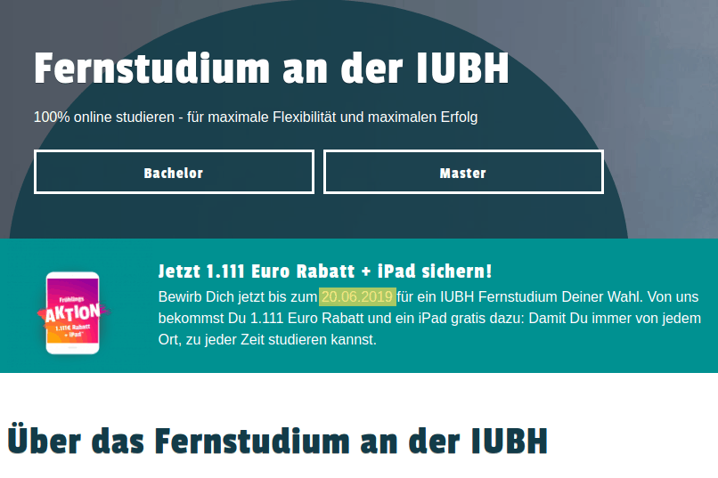 Jetzt aber schnell, der Rabatt endet bald… wirtschaftsinformatik.blog/jetzt-aber-sch…