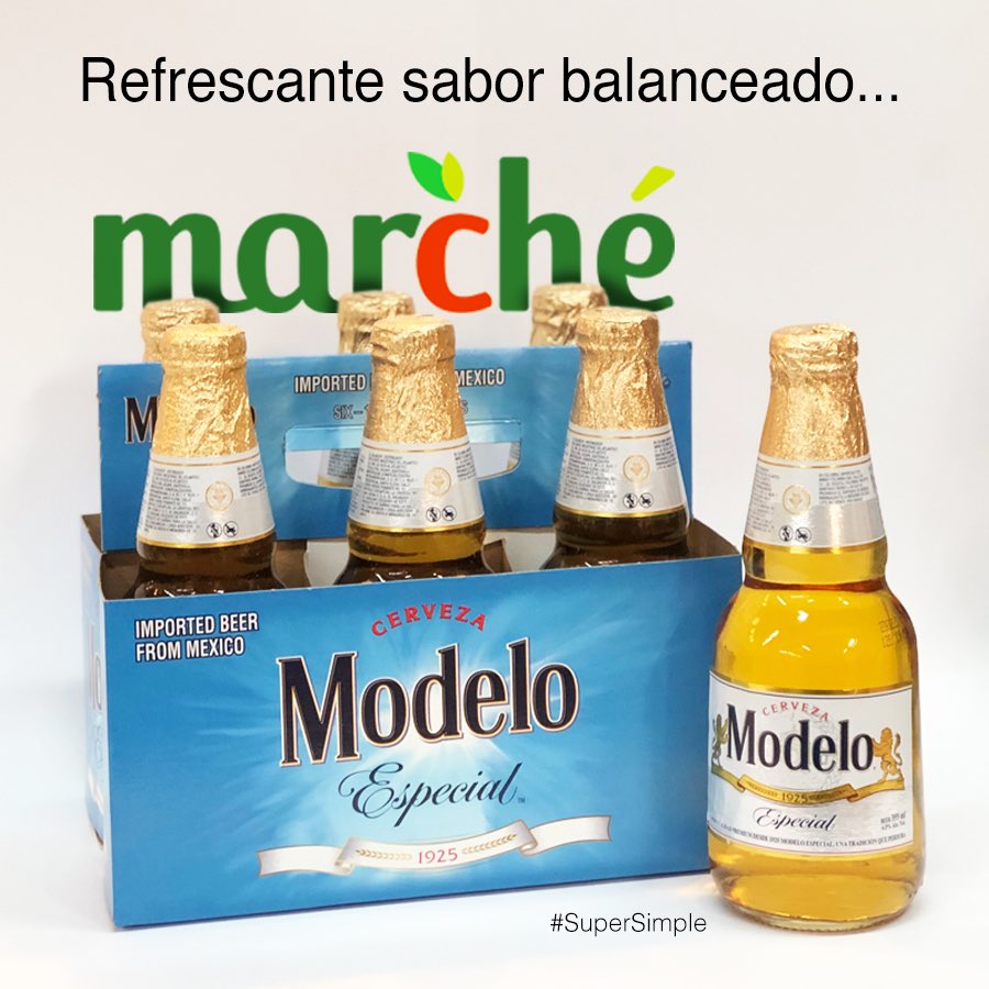 MarcheSuperRD's tweet photo. Visita nuestra tienda y explora nuestra amplia selección de cervezas, donde podrás encontrar la Cerveza Modelo en sus variedades ¨Especial¨ y ¨Negra¨. #SuperSimple 🍺🍻 https://t.co/CsDIvbG0ai