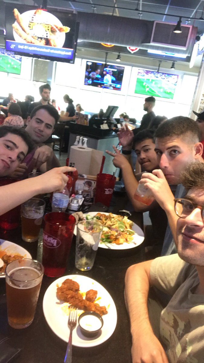 Jared_Beinart's tweet photo. The boys hit #pluckers on our stop in Austin #wetheboys #pluckme https://t.co/gS9SHHgHvP