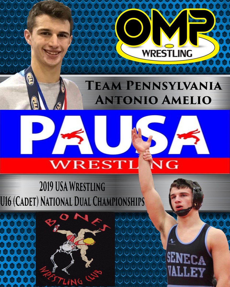 KyleMartinPhD's tweet photo. #NastyBones
Another National Team Coach and local #Hero @steveansani sends #Hammer Antonio Amelio to rep #TeamPA #U16 #Cadet #NattyDuals Team! @SV_Sports #Spokane2019! @OMPWrestling @WrestlingJesus1 @PAPowerWrestle #Bones #NICE 🤼♂️🤼♂️💪 https://t.co/uGHpg9F31w