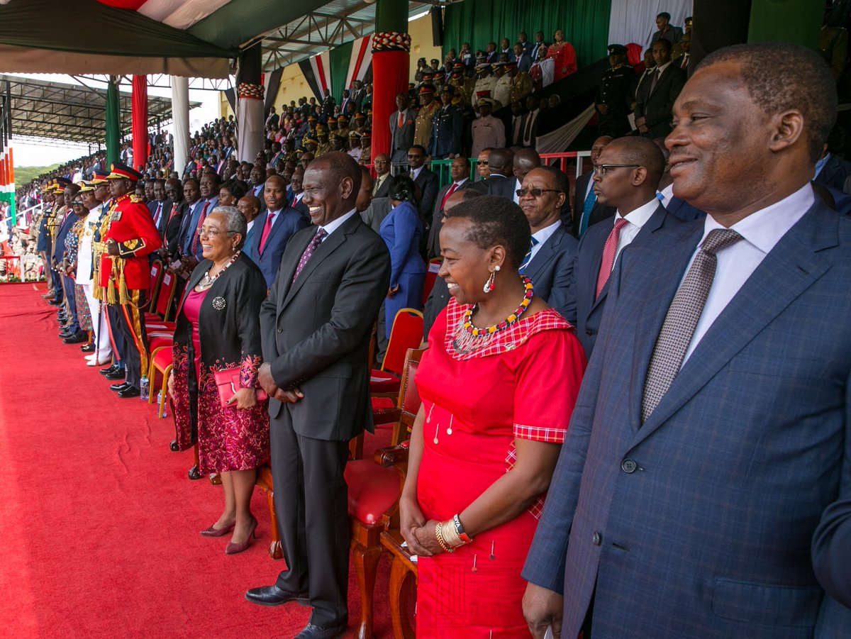 At the Narok Stadium where I joined H.E. President Uhuru Kenyatta, Deputy President <a href="/WilliamsRuto/">William Samoei Ruto, PhD</a>, and other national leaders who together with thousands of Kenyans thronged the stadium to commemorate the 56th #MadarakaDay. Kenya yasonga mbele!