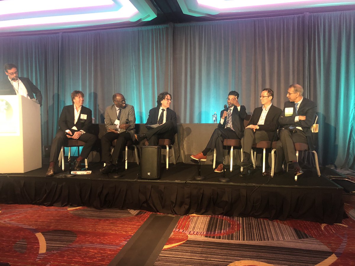 drbypass's tweet photo. The debates are on!! #ISMICS2019 #TAVR vs SAVR, sternotomy vs mini thoracotomy for MV repair. Excellent animated discussion!!! Great format! @DrNivAd https://t.co/XdSJsmgCkb