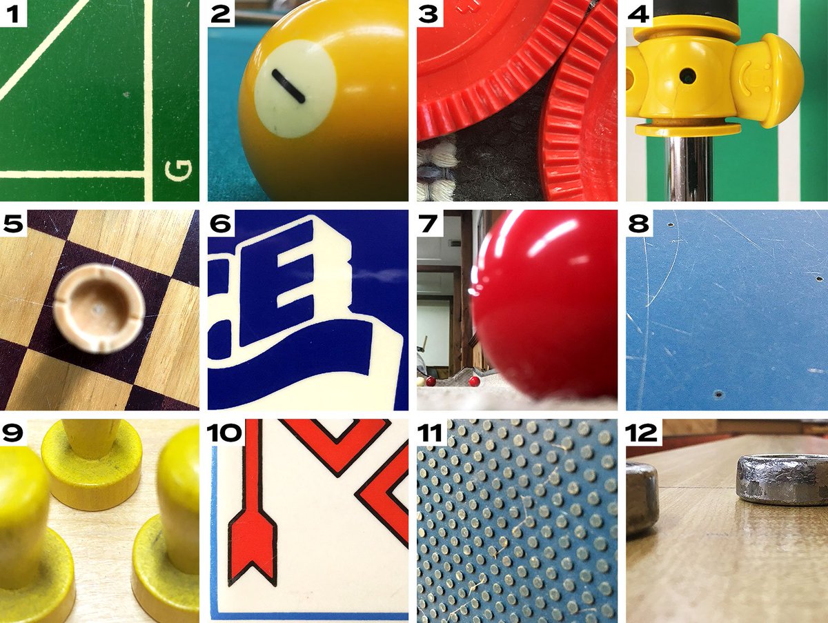 CampBarakel's tweet photo. Let’s see who can name all 12 of these classic Barakel game room games! Bonus points for giving the side where appropriate. #Barakel #gameroom https://t.co/Msj4atIxDO