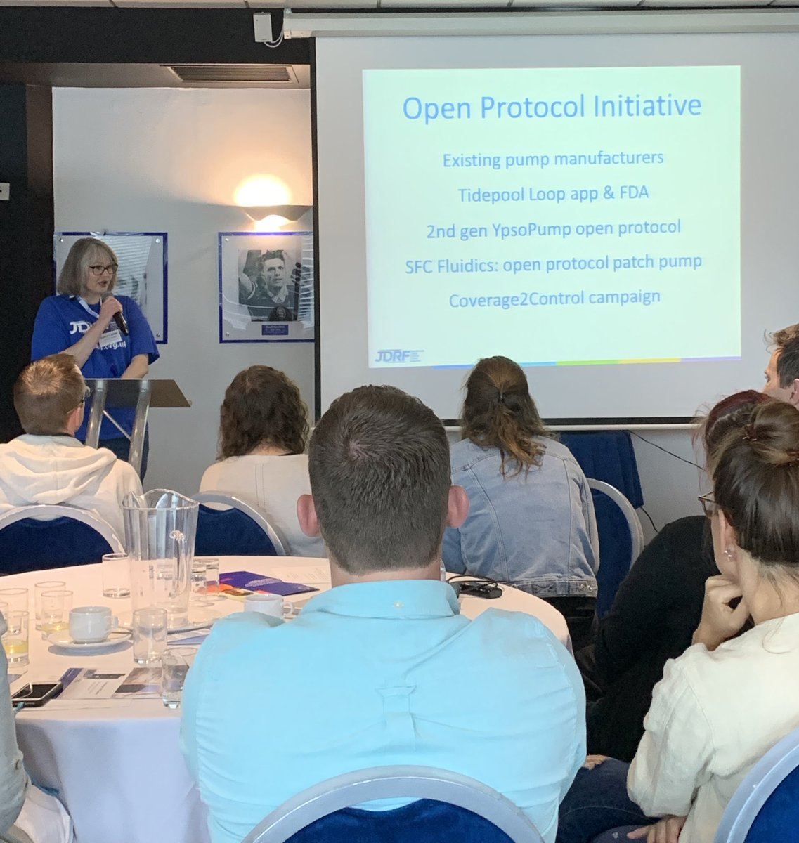 Melstephenson01's tweet photo. Also - an update on open protocol initiatives going on/ planned at the moment @INPUTdiabetes @JDRFUK #InputFusion https://t.co/XshpJ1OAF9
