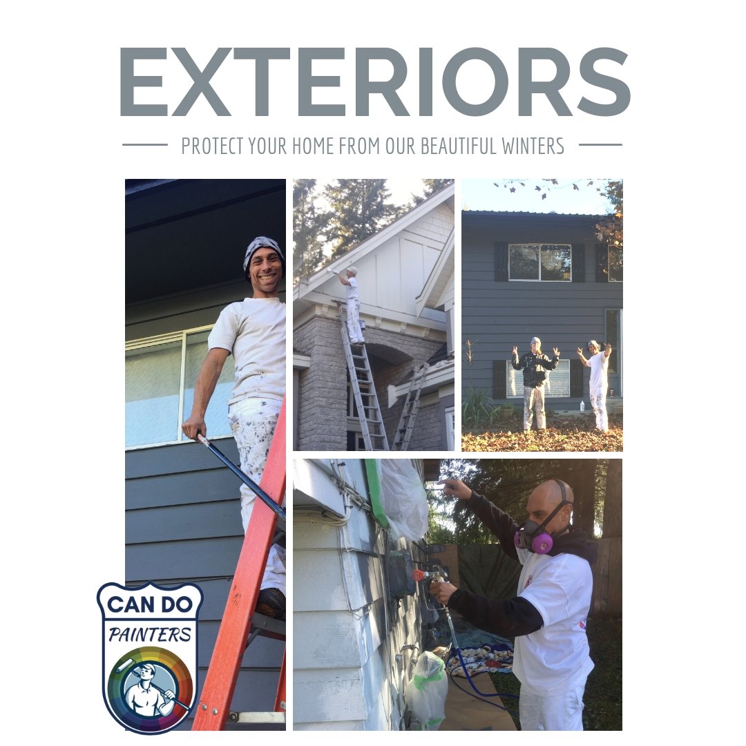 CanDoPainters's tweet photo. It's #exterior #painting season! Call Michelle: 778.680.7587 to protect your home from rot and damage with a fresh #exteriorpaint  job! #weareherefor you #vancity #burnaby #comolake #coquitlam #pittmeadows #portmoody #portcoquitlam #vancouverrealestate #newwestminister https://t.co/eA9cBFA2jX