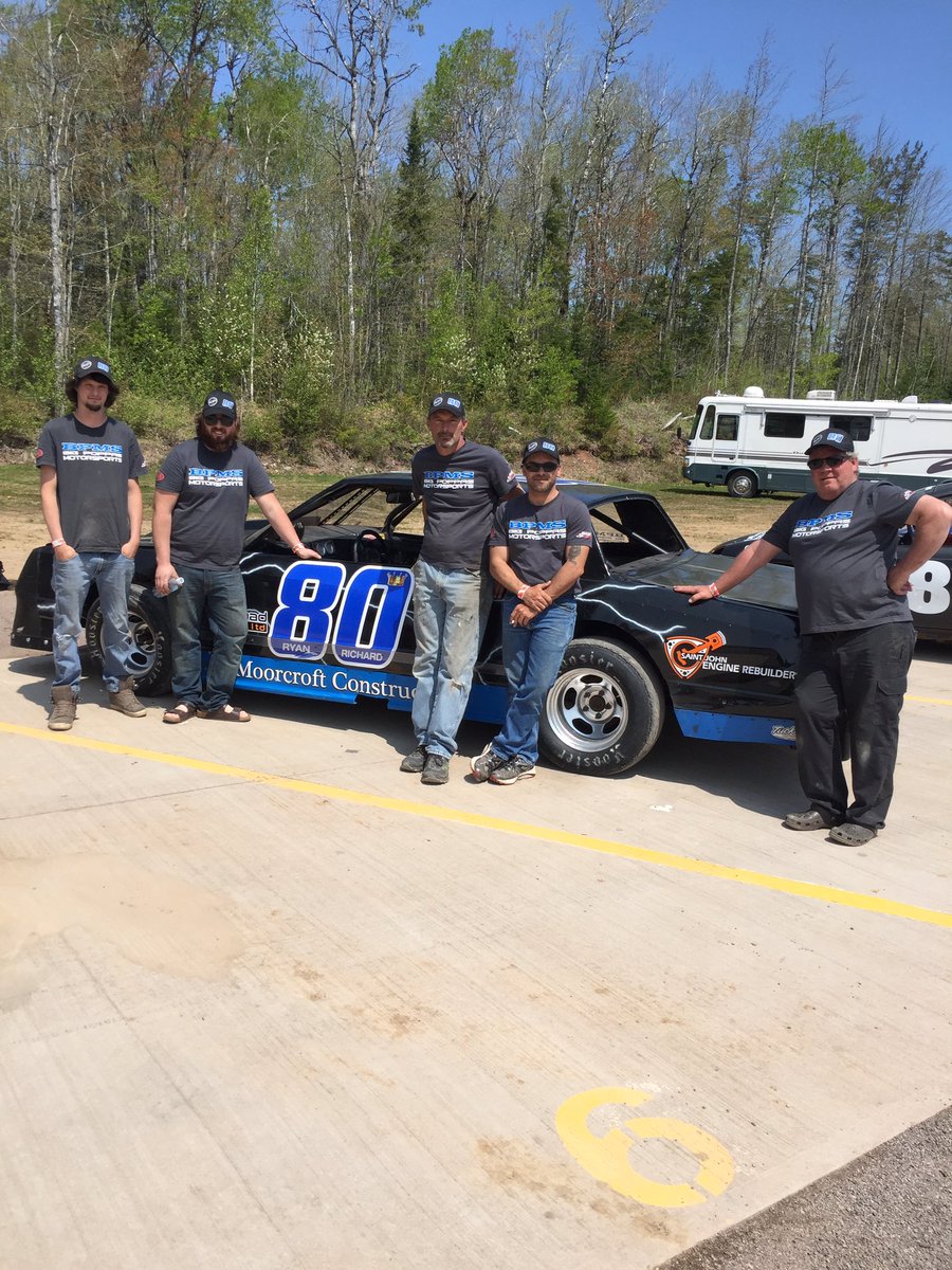 tomcnicholls's tweet photo. @pettyraceway_nb race day with the @80racing team ! Action starts at 4 #streetstock #TeamBPMS #pei #nb https://t.co/BXzC10KBOo