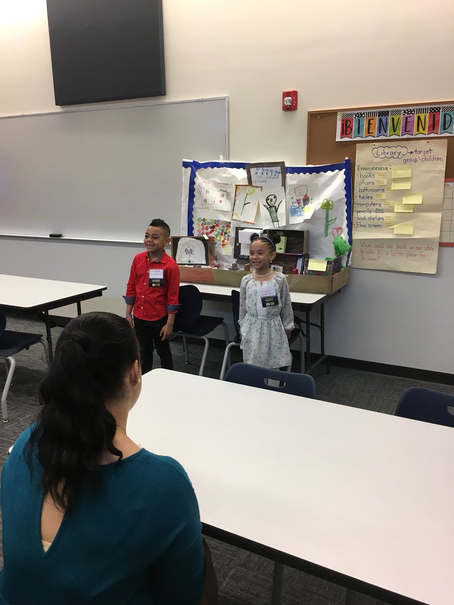 RLB_elementary's tweet photo. Kindergarten presenters @RLB_elementary @ElementaryZone #Teach2OnePVD #RIGovernorsChallenge @RIDeptEd https://t.co/HEenDuQYg8