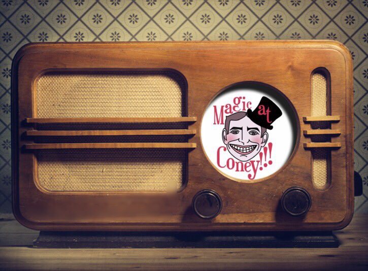 MagicAtConey's tweet photo. Live, From on Top of @coneyislandusa, @MagicAtConey is EVERY Sunday at Noon! #FirstRadioPatent #Marconi #Radio #RockOn #PLJ #GoodbyeWPLJ #Magic #Sideshow #Brooklyn #ConeyIsland #ConeyIslandFun #NYC #NewYork #Summer #SummerFun #SummerSunday #FamilyFun #Fun https://t.co/YxMLCkU12E https://t.co/lQRc1iON7E