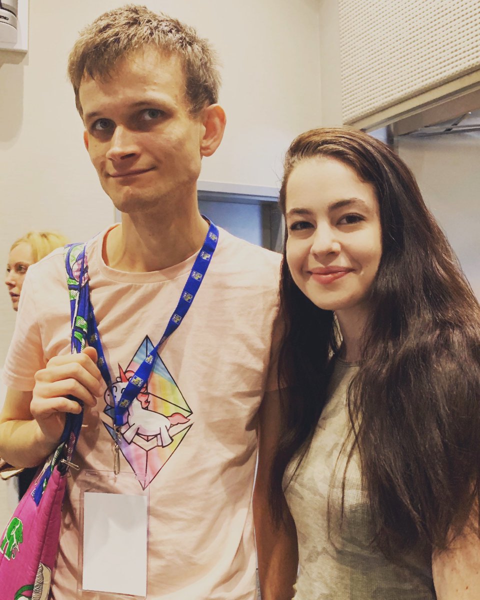 Finally with @VitalikButerin 🙏 $eth