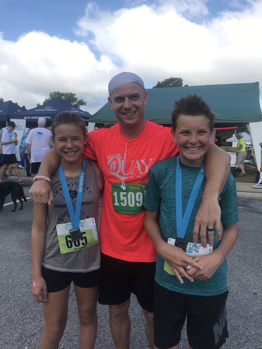 Battsman84's tweet photo. Great time at #runthequay I got to speak with a lot of former students as well as @FuquayVarinaMS students. Great to see such a strong community! https://t.co/1VbLaVXP0R