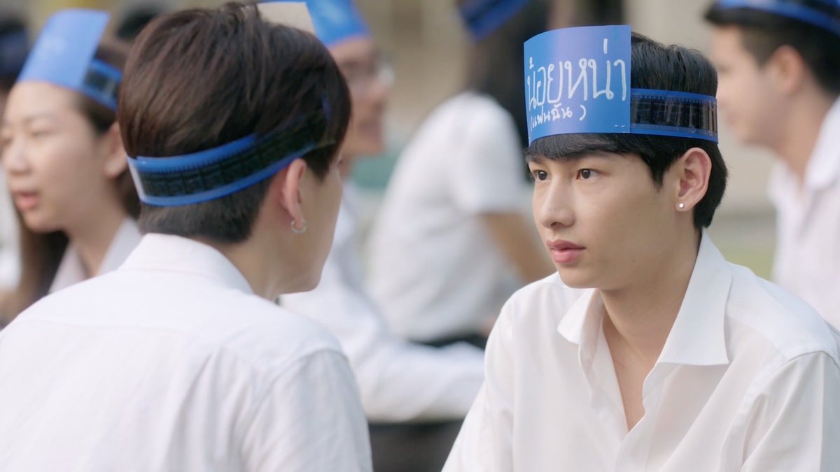 GMMTV's tweet photo. "เราคือเจี๊ยบขอ��นายใช่มั้ย"
@off_tumcial @AtthaphanP 
#ทฤษฎีจีบเธอ
#GMMTV https://t.co/QjYZwBI8OZ