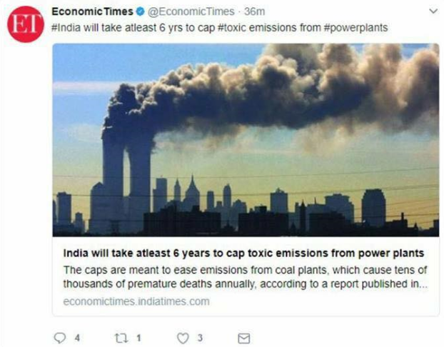 14 #YeBhaaratKePatrakaarAnd we can do magic too - for example, we can 'magically' turn the burning towers of the World Trade Center into power plants that pollute India!