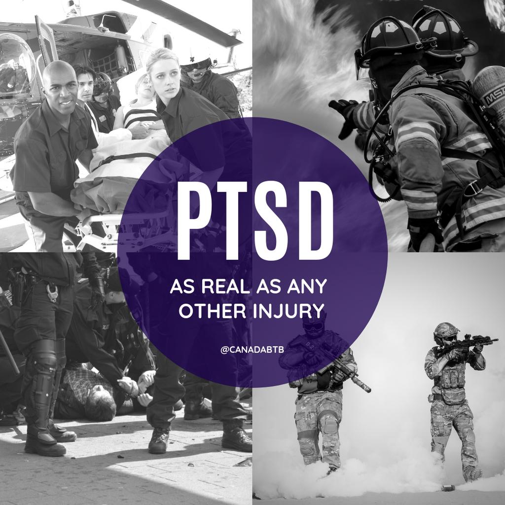 CanadaBTB's tweet photo. June is PTSD/PTSI Awareness Month, with June 27 serving as National #PTSDAwarenessDay. Canadian police officers are disproportionately affected by mental illness. #CalgaryBTB #TorontoBTB #PTSD #PTSI #FightTheStigma #PoliceCanada #CanadaPolice #FirstResponders https://t.co/ityp5KmmUk