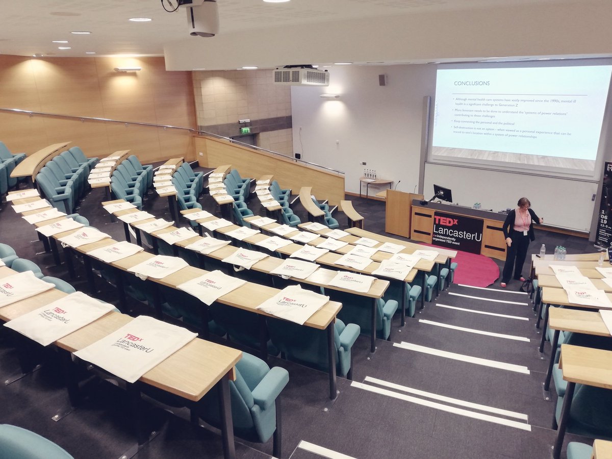AlicjaHalbryt's tweet photo. Visiting my dear @LancasterUni and attending @TEDxLancasterU 2019 conference about #reflections #feminism #Brexit #human_centred_design #transgender #galaxies #language #discrimination @TEDx ❤️ https://t.co/V8truUDxcf