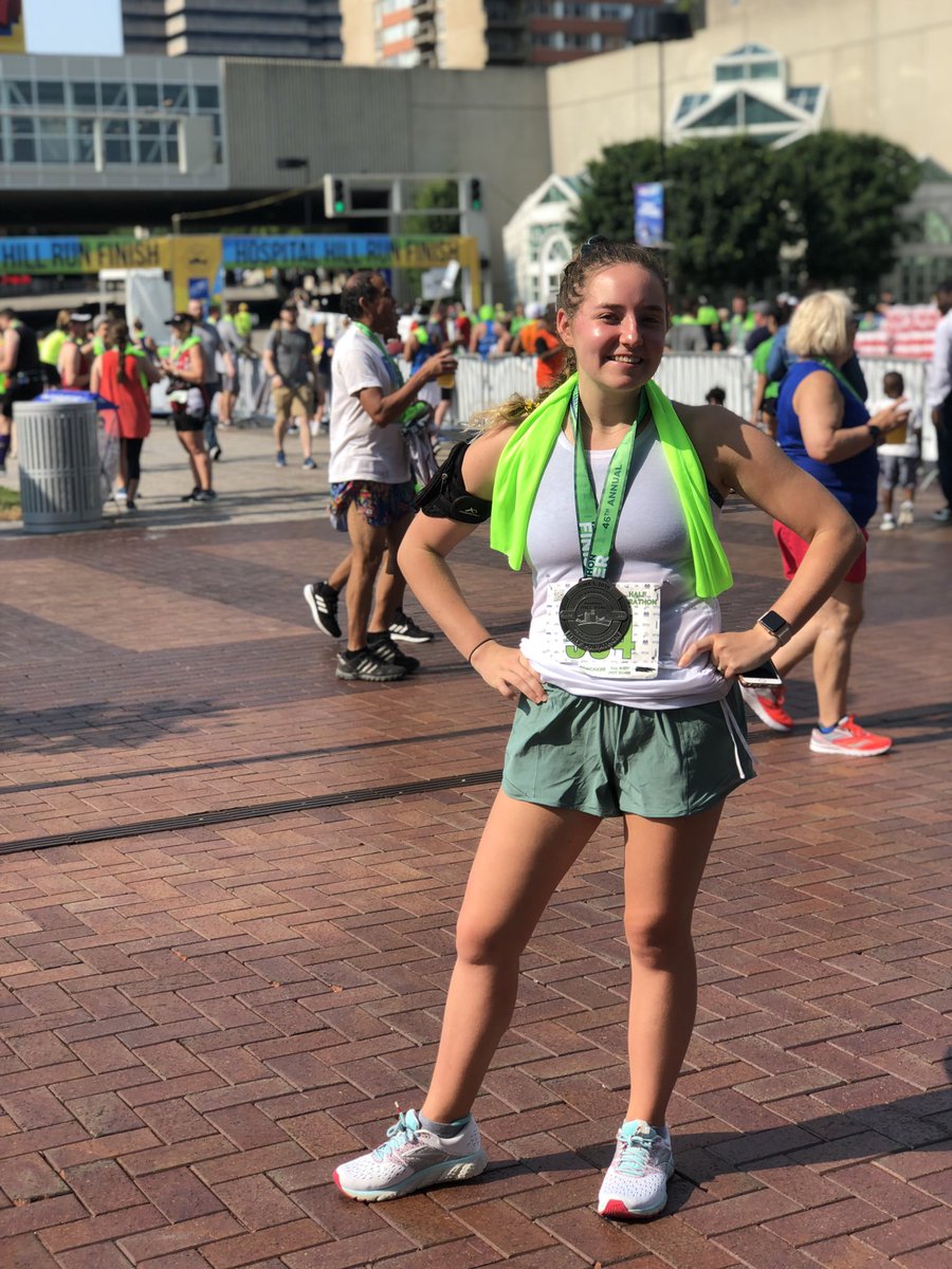 ProfeMakiBirch's tweet photo. #hillyea ! First Half Marathon : check ! So Proud of my Maya girl for her strength and determination! https://t.co/iXLNzgsp3v
