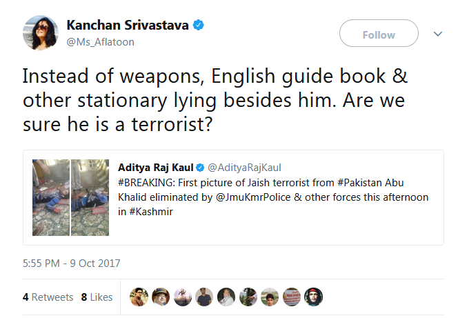 17 #YeBhaaratKePatrakaarIf only she had consulted a dictionary or maybe that English guide book this joker was supposedly consulting, she might have found the correct spelling of stationEry!