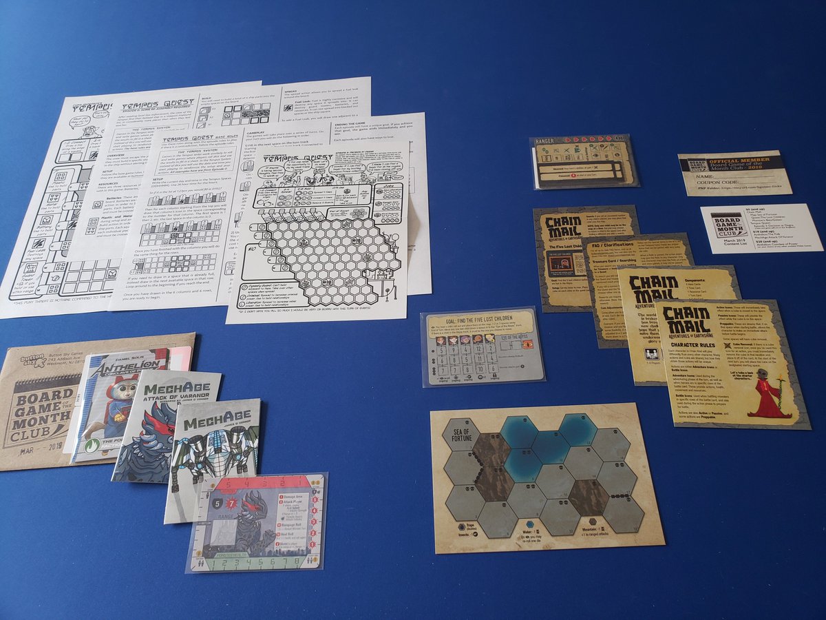 APB's tweet image. I just got my first batch of stuff from @buttonshy and I'm super excited to dig in!