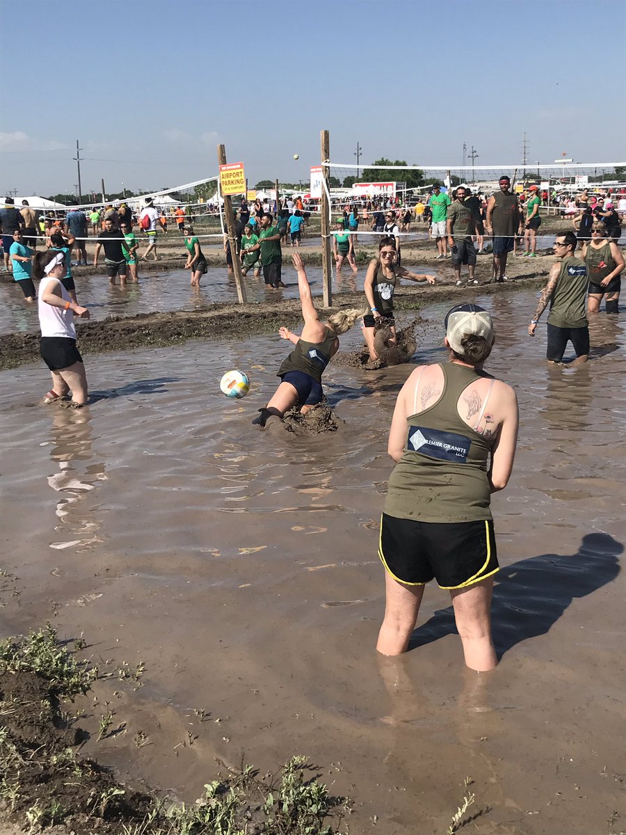 Diving into round 2! #bemuddy #25YearsofMudd