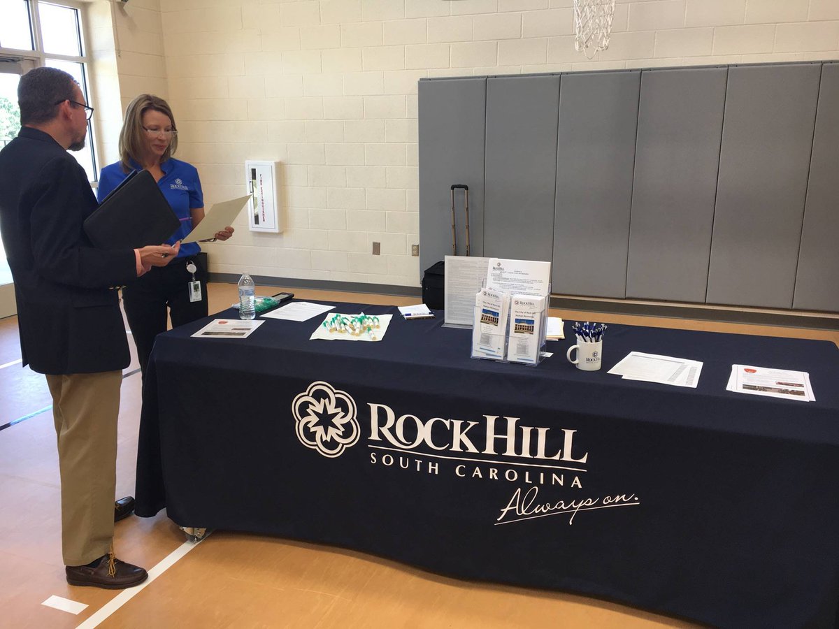 Rock Hill Sc On Twitter Visit With Hr At The Job Fair Today