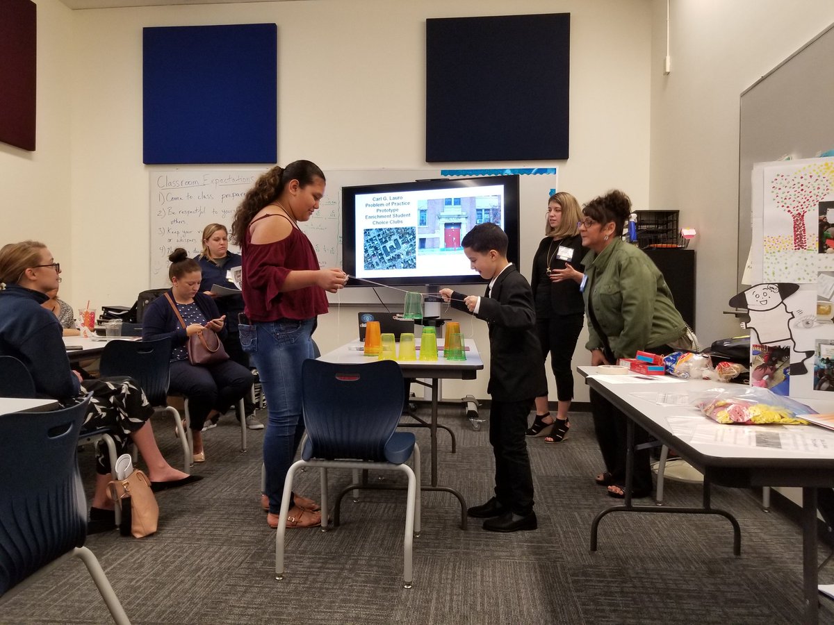 jllprov's tweet photo. #Teach2OnePVD ILT Showcase - more inspiring examples of paths 2 personalization 4 student AND adult learning. Our youngest learners certainly stole the show with their #RIGovernorsChallenge project! @pvdschools @JeremySencer @CameronBerube @LauroCarl @BaileyElem1 @RIDeptEd https://t.co/efLGc2kLcS