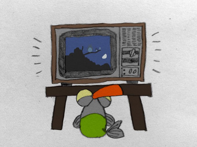 「座る テレビ」のTwitter画像/イラスト(古い順)