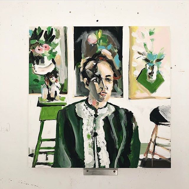 studiomates_ca's tweet photo. The greens, the figure and the contrast though out! 😍 We adore this painting by @melaniejanissebarlow and it’s this weeks #gatheredgram ✨

Thanks for following us Melanie! 
#thegatheredgallery #gatheredgram #contemporaryart #fineart #painting #colour https://t.co/U6jXFW74yz https://t.co/LuXulohN1y