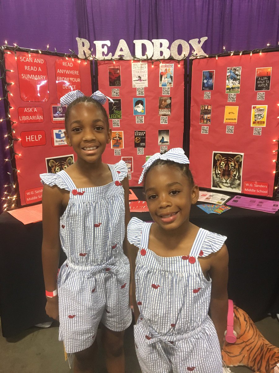 WeAreSanders's tweet photo. Readbox Readers at SOAR into Summer Success! We are having a blast! @RichlandOne #Readbox https://t.co/fPhGcp4oI6