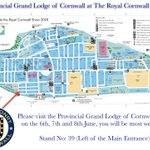 Image for the Tweet beginning: #ProvincialGrandLodgeCornwall look forward to attending