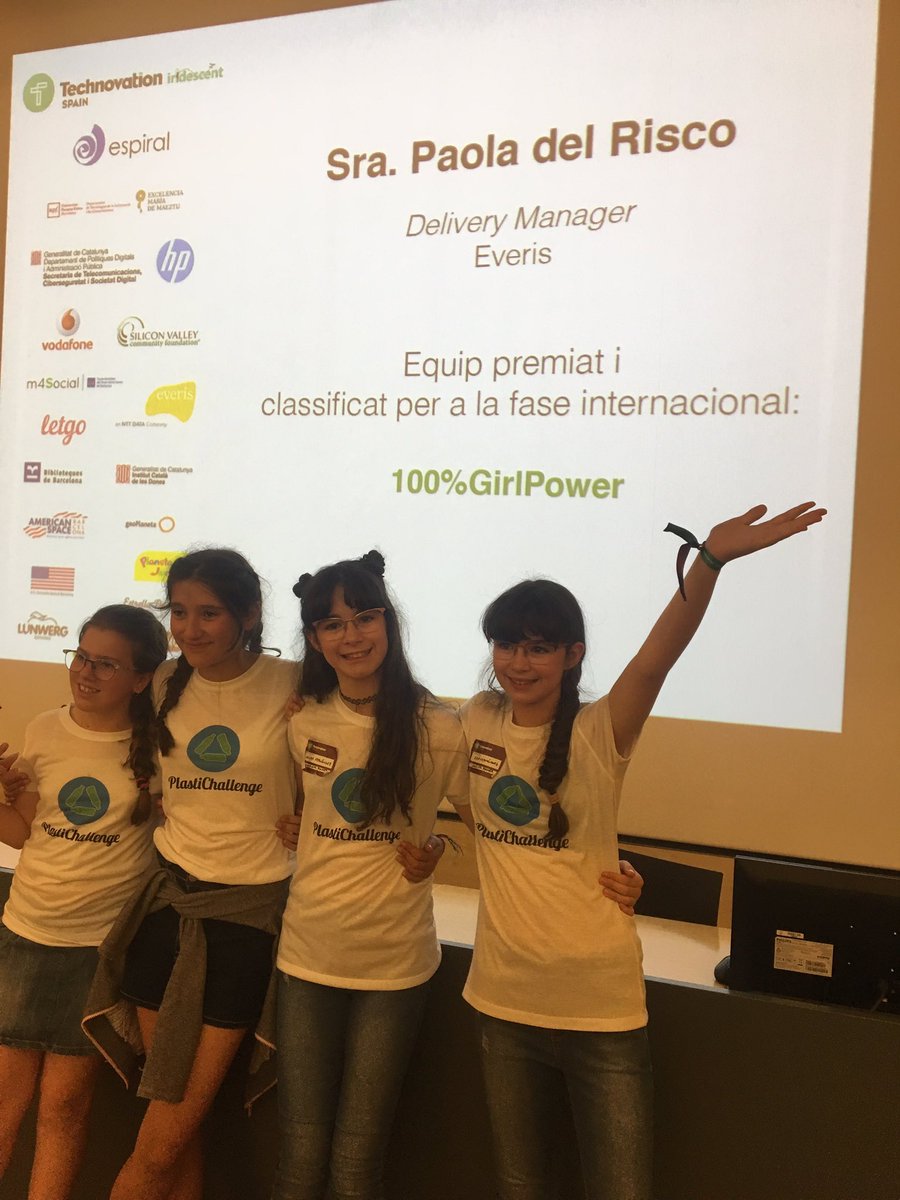marisaruizher's tweet image. Más de 240 niñas, 67 mentoras y 45 jurados en la @UPFBarcelona para vivir la gran fiesta tecnológica del año.Enhorabuena a todas por vuestros proyectos.Women in #STEAM! @TechnovationCat @ciberespiral @BibliotequesBCN 

#TechnovationChallenge #TechnovationCAT #Girls4Change