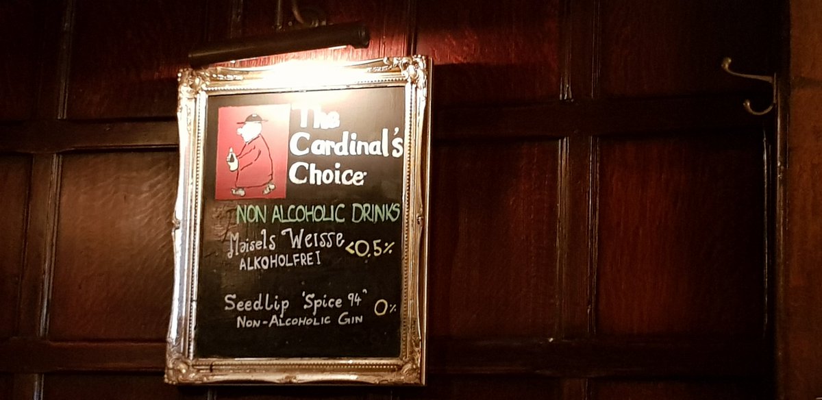 @RatbagsAndChaos @TheCardinalsHat Not to mention @TheCardinalsHat are putting it front and centre. Top work! (Along with seven or so brilliantly kept ales)