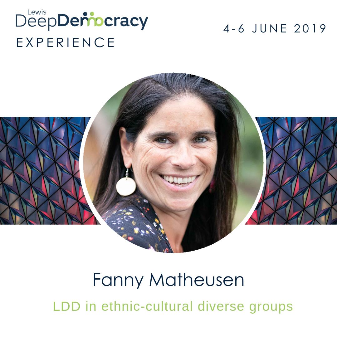 LewisDDemocracy's tweet photo. Another of our wonderful speakers for day 3 of the Lewis Deep Democracy Experience is Fanny Matheusen. TO BOOK AND FOR MORE INFO: https://t.co/vyzkp7jVWY
#education #lddexperience #deepdemocracy #conflictresolution #personaldevelopment #globalchange #community #makeadifference https://t.co/dkoRBUz0Cu