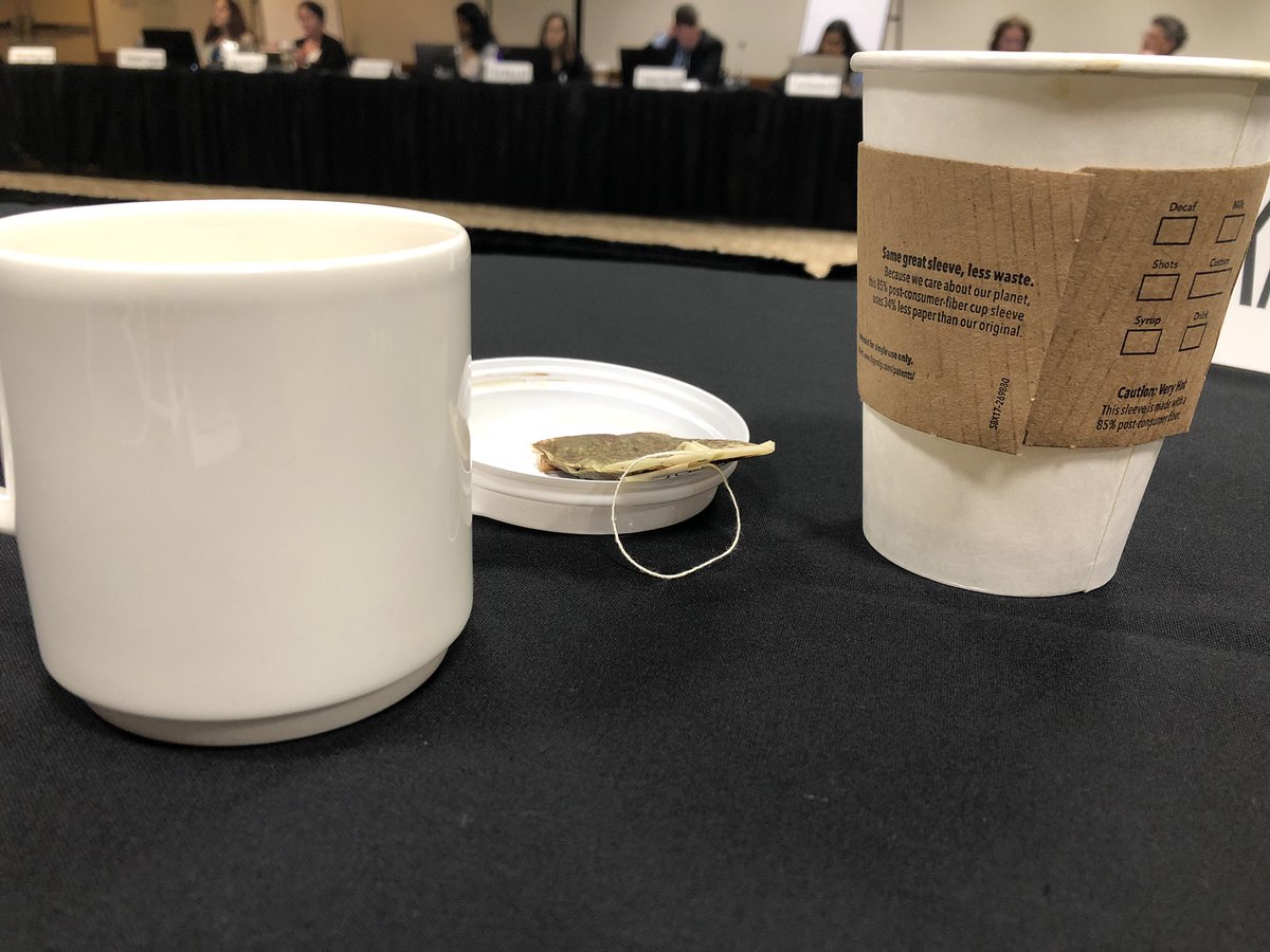 wunderwoman31's tweet photo. Still life of a meeting. #caffeinate #aafpsummercluster #COCPD #FMRevolution #AAFP https://t.co/hRiocjaB8N